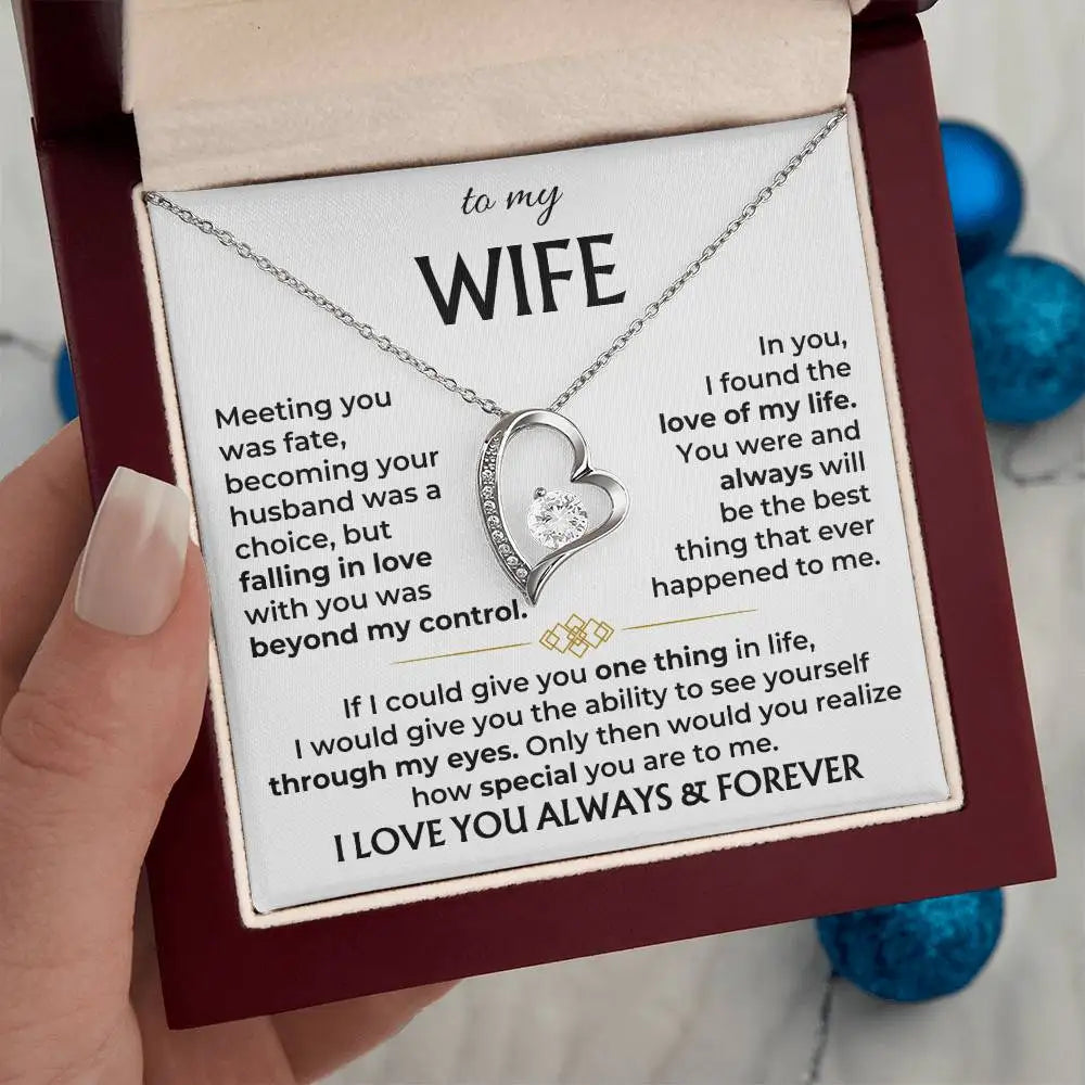 To My Wife - Always and Forever