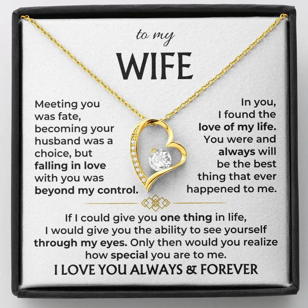 To My Wife - Always and Forever