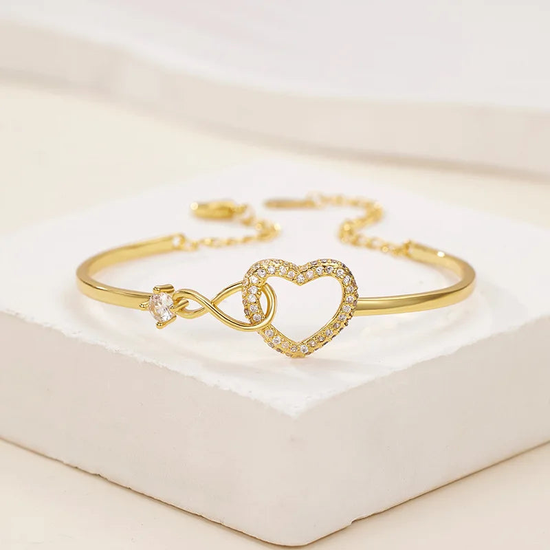 To My Daughter - Infinite Heart Bracelet