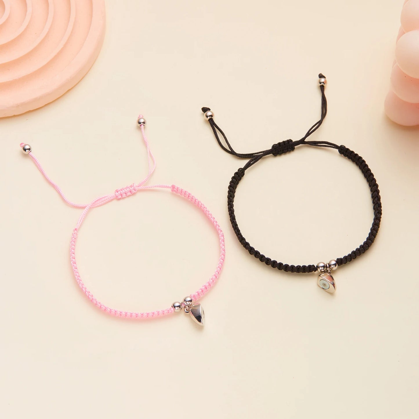 Lovers Bracelets - Heart Magnet