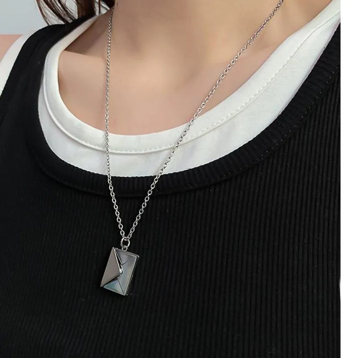 To My Love - Envelope Necklace