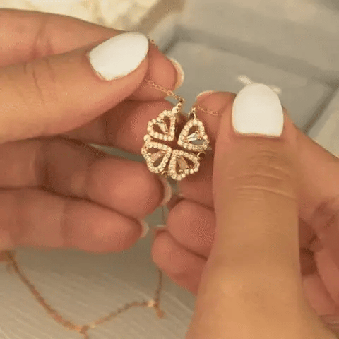 To My Daughter - Leaf Clover Necklace
