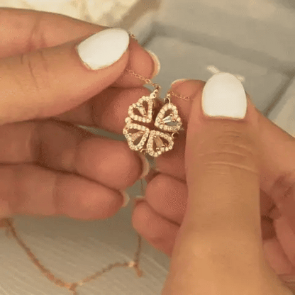 To My Daughter - Leaf Clover Necklace