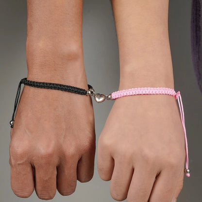 Lovers Bracelets - Heart Magnet