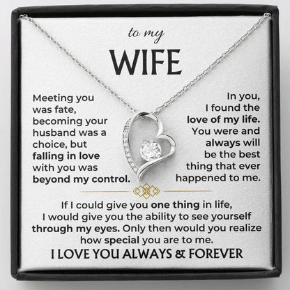 To My Wife - Always and Forever