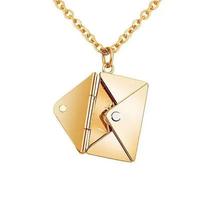 To My Love - Envelope Necklace