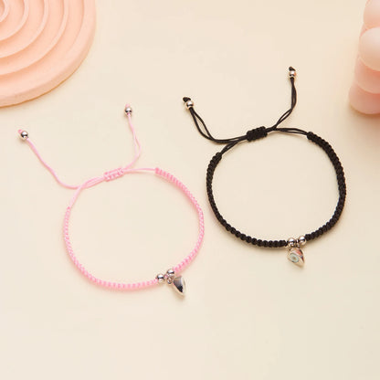 Lovers Bracelets - Heart Magnet